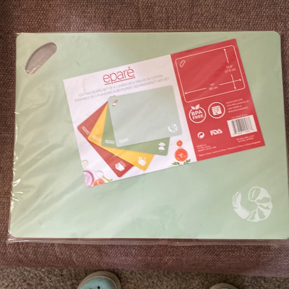 4 piece cutting board set